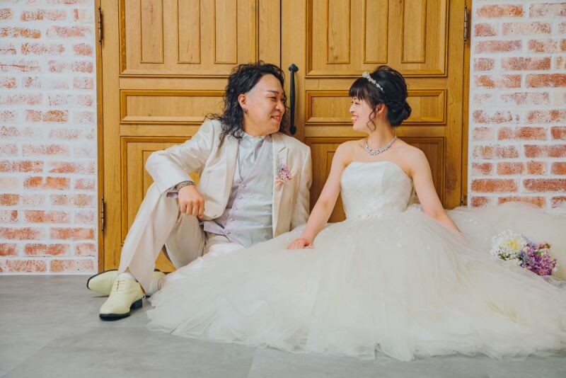 プリンセスラインのドレス♪