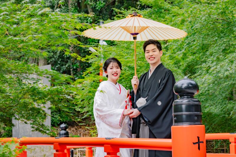 番傘を持ったショット❀