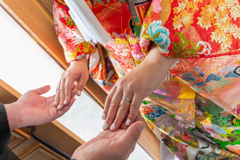 お手元ショット