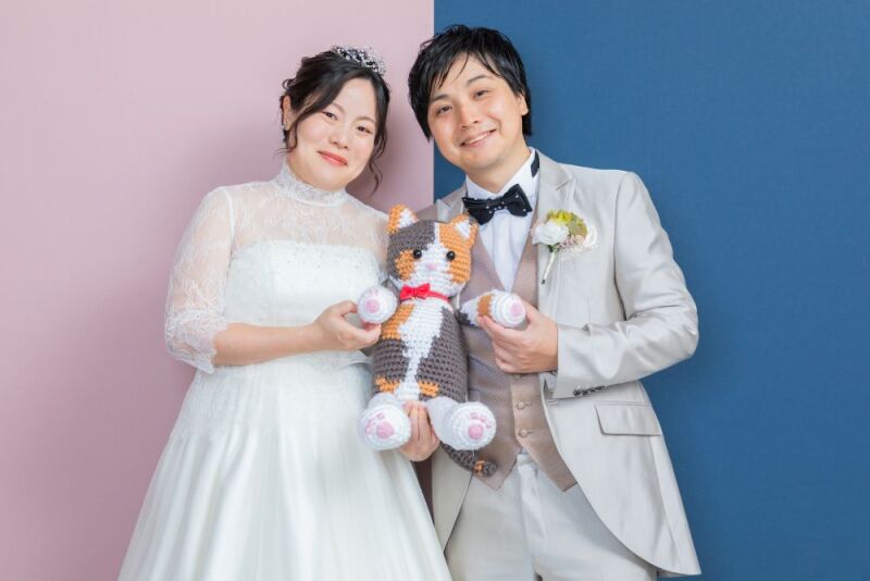 ねこちゃんとの3ショット