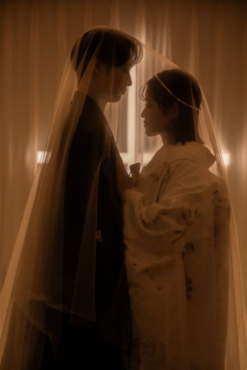 白無垢×ベール