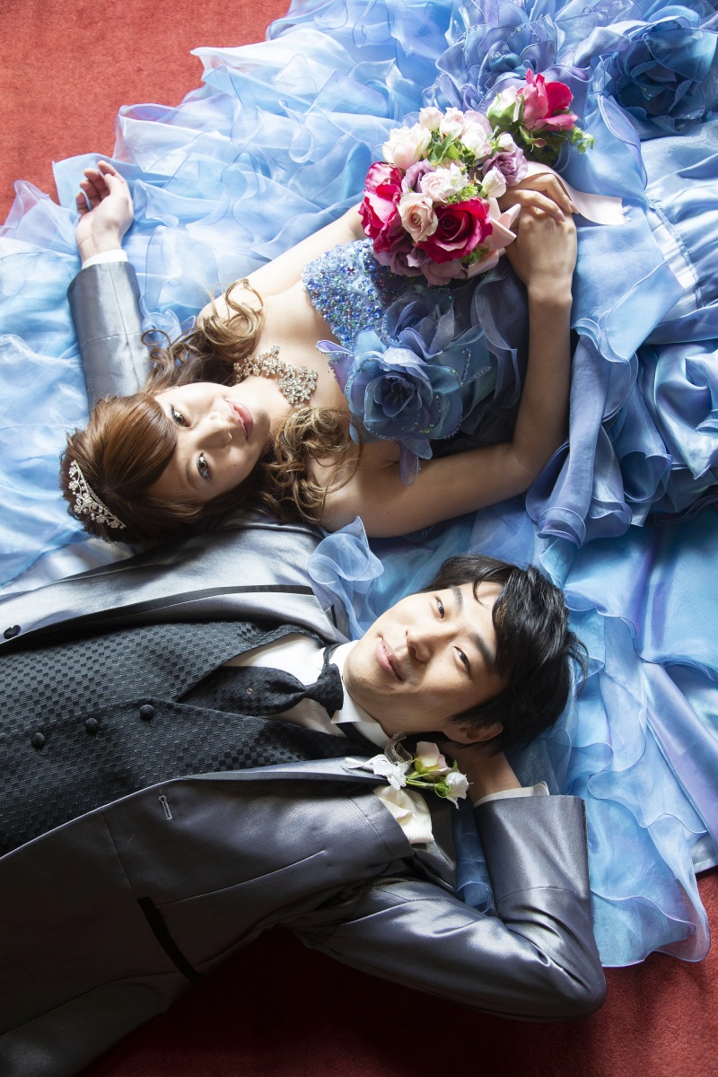 上からのショットも・・