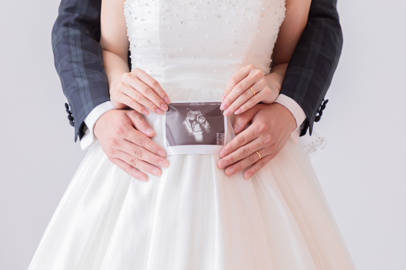 マタニティーウェディングフォト