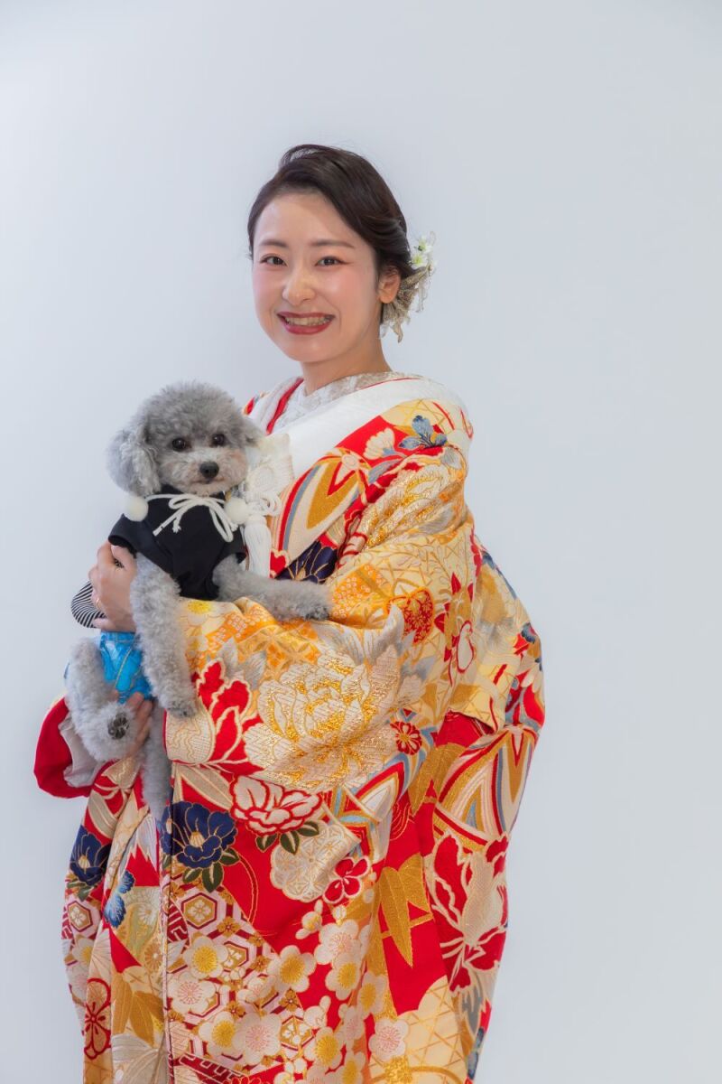 ペット撮影が可能です!!!