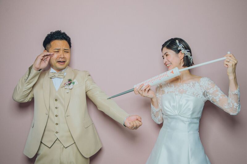 撮影小物を使って