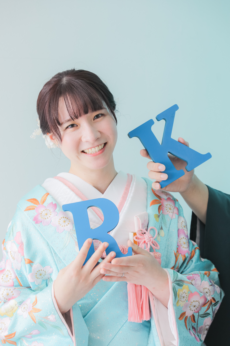 暑い夏にぴったりの色打掛♪