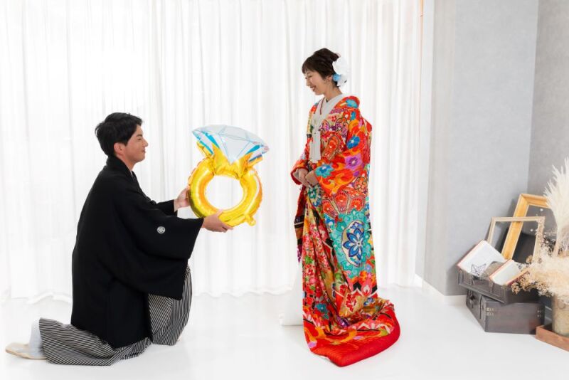 プロポーズを再現