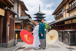 東山散策ロケーション撮影