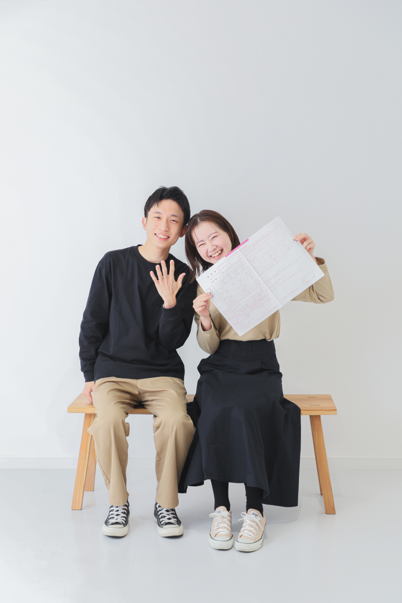 ご入籍フォト！