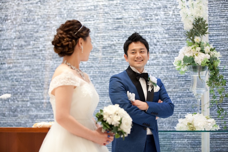 新郎様も主役です