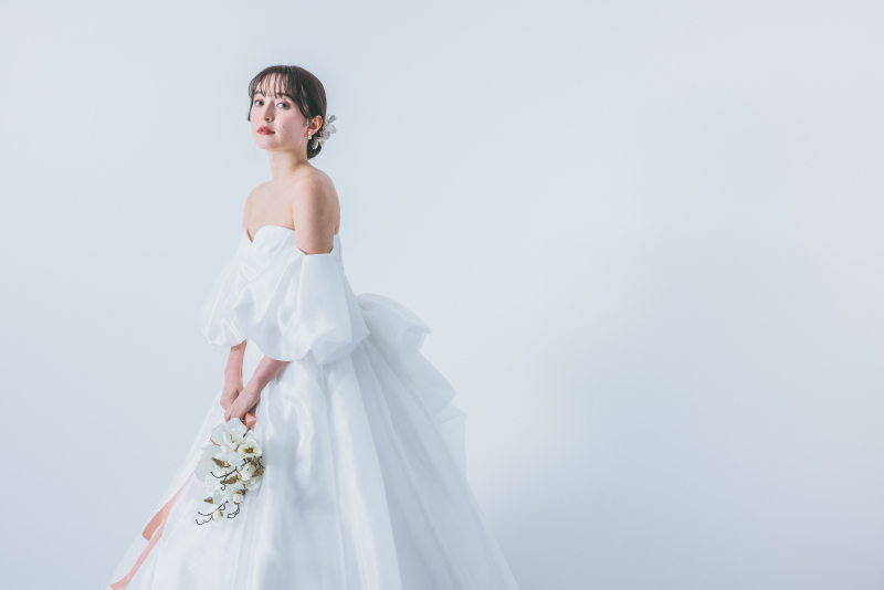 ワタベウェディング京都フォトスタジオ_ウエディングドレスが豊富