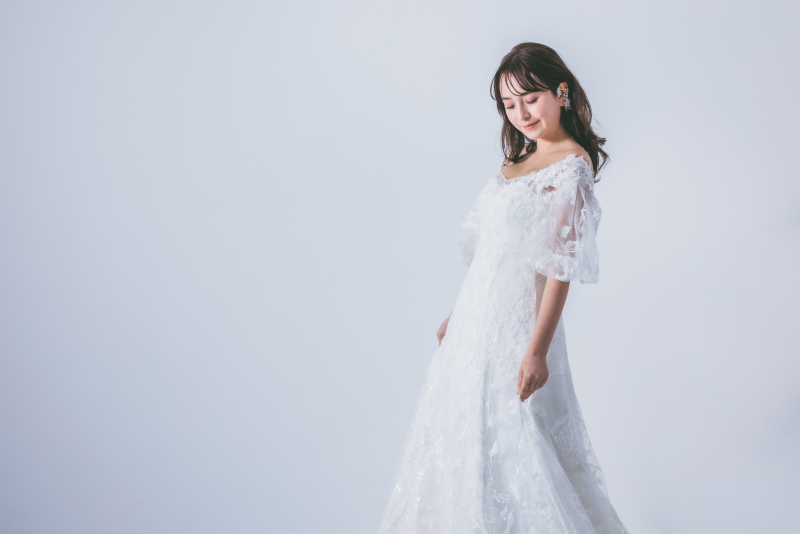 ワタベウェディング京都フォトスタジオ_ウエディングドレスが豊富