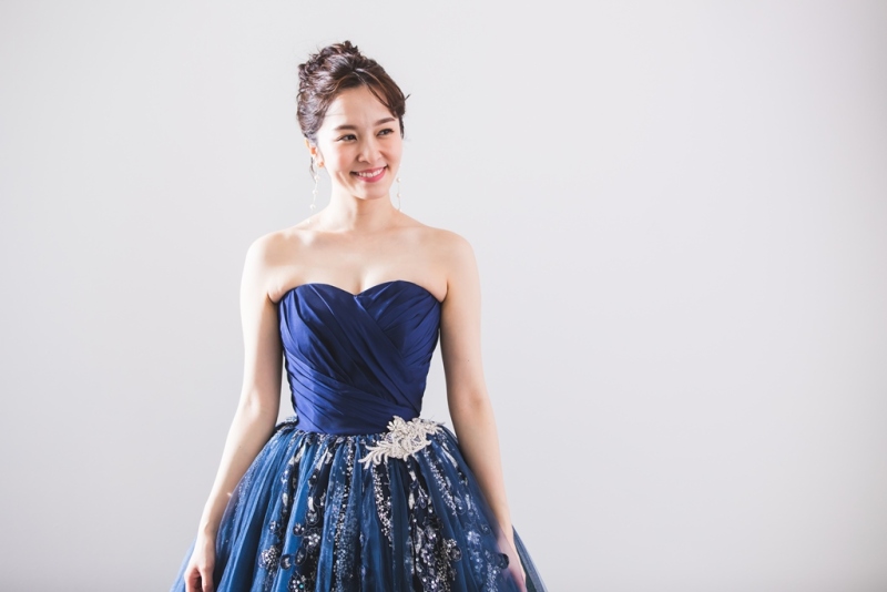 ワタベウェディング京都フォトスタジオ_カラードレスが豊富