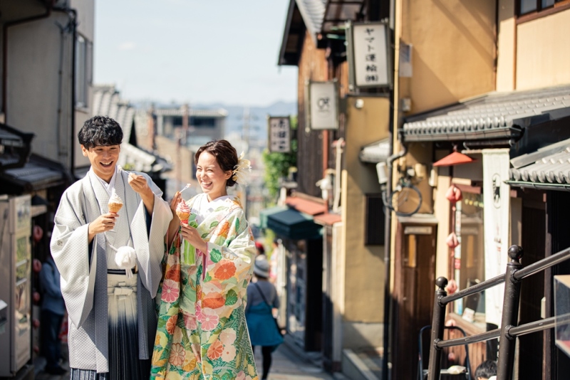 ワタベウェディング京都フォトスタジオ_人気スポットで撮影できる