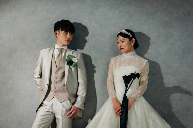 ワタベウェディング京都フォトスタジオ_スタジオで撮影できる