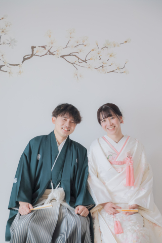 ワタベウェディング京都フォトスタジオ_スタジオ撮影