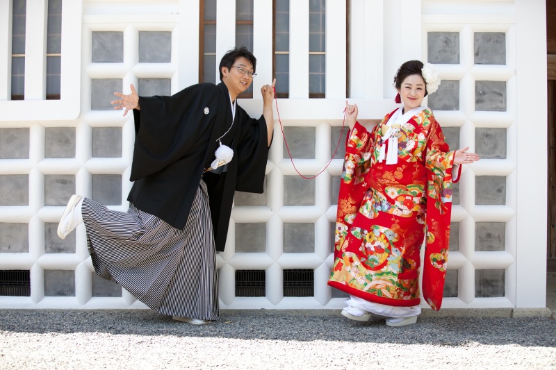 大覚寺で厳かな中でこの一枚