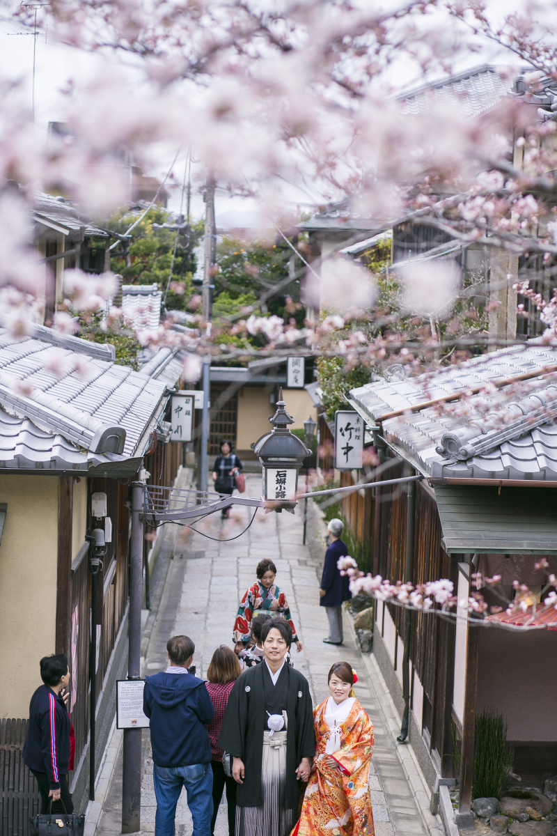 桜の時期にしっとりと