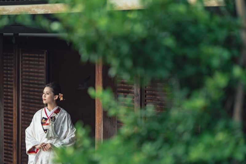 京都ならではの厳かな雰囲気での撮影が叶えられます