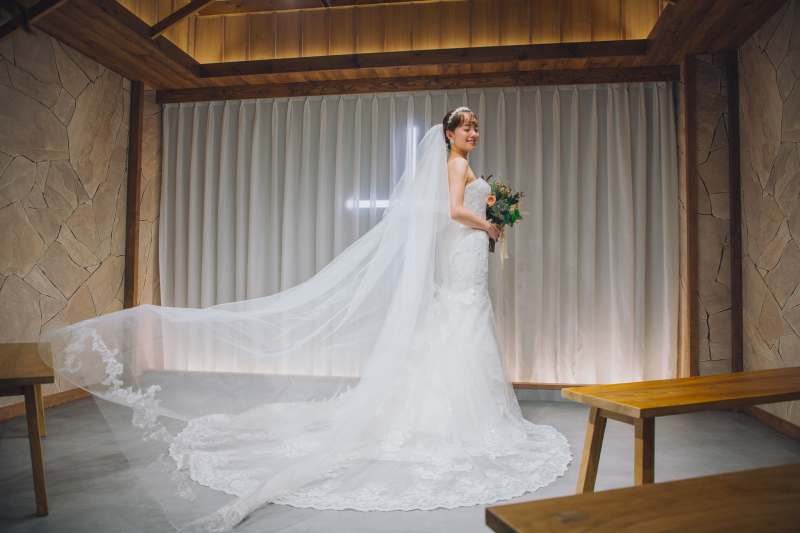 ワタベウェディング京都フォトスタジオ_ウエディングドレスが豊富