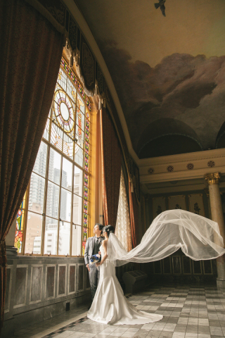 大阪の中央公会堂。躍動感のある撮影も得意です