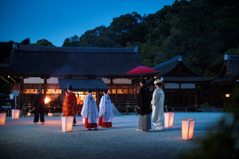 【50%OFF リトル和婚】上賀茂神社　✻和装2着付き✻和装セレモニー＆和装フォトプラン