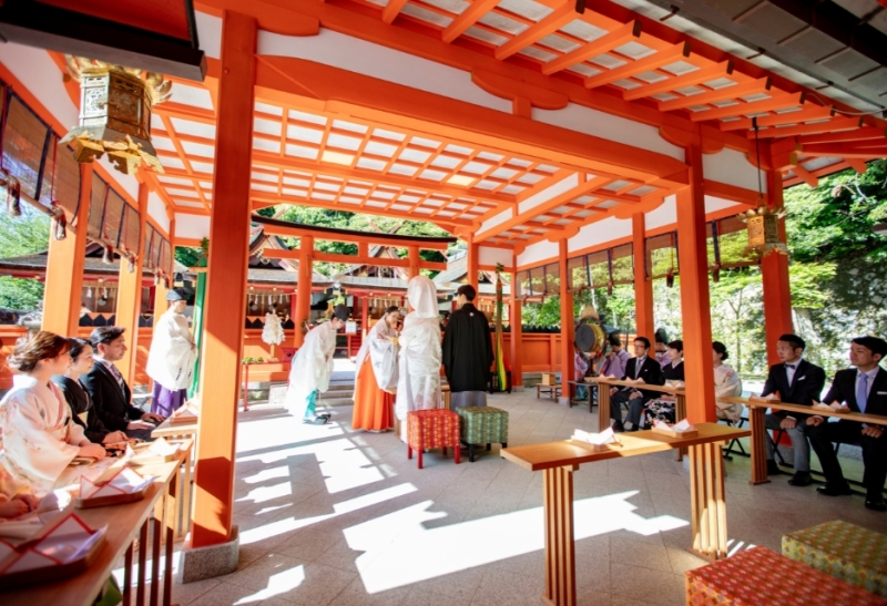 【50%OFF リトル和婚】吉田神社 ✻和装2着付き✻和装セレモニー＆和装フォトプラン