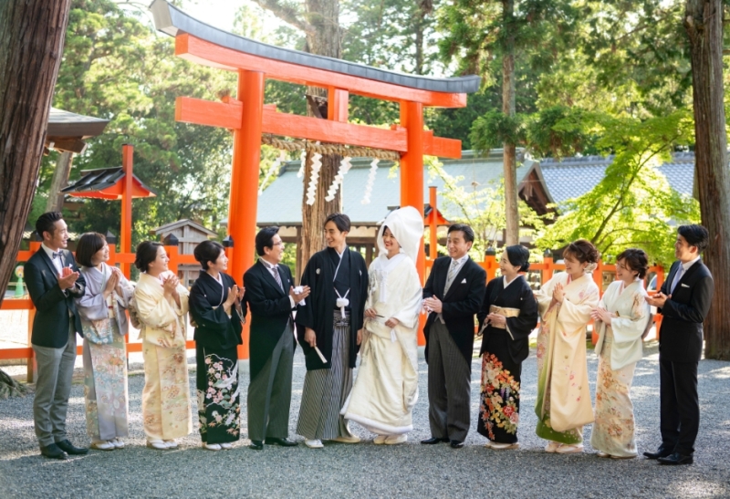 【50%OFF リトル和婚】吉田神社 ✻和装2着付き✻和装セレモニー＆和装フォトプラン