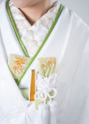 重ね衿〈抹茶〉