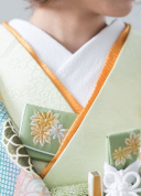 重ね衿〈芥子〉