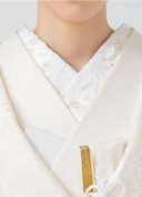 刺繍襟〈百合〉