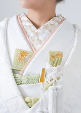 重ね衿〈ピンク〉