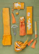 和装五点セット（金茶）