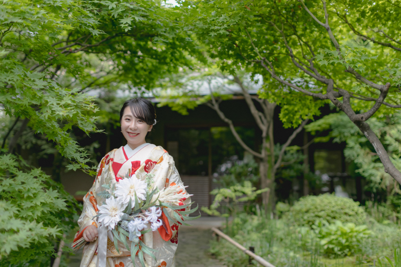 新婦様のソロショット