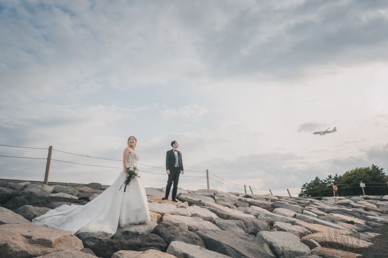 飛行機と一緒に
