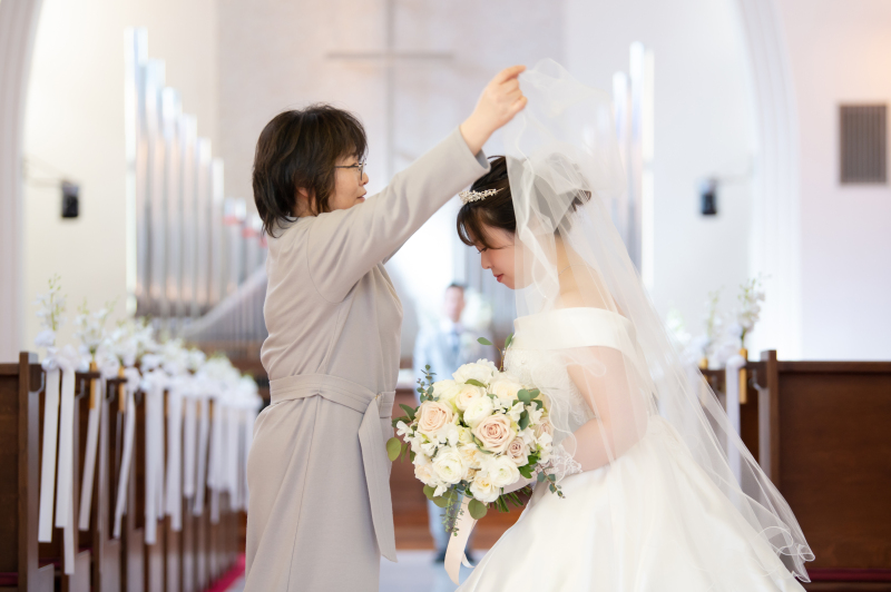 まずはチャペルフォトから