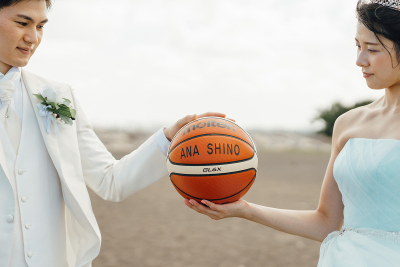 思い出のバスケットボールと