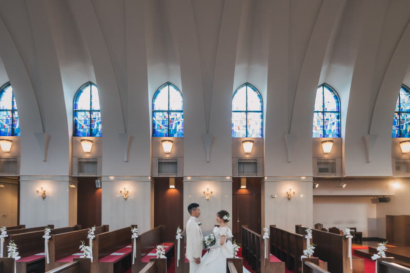 チャペルをふたりじめ