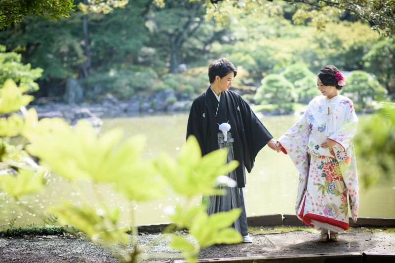 自然を感じながら