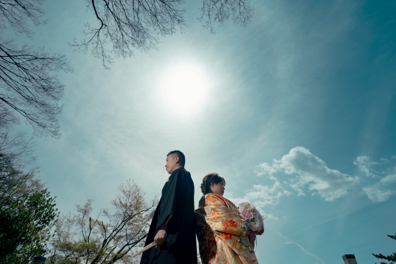 続いては和装で