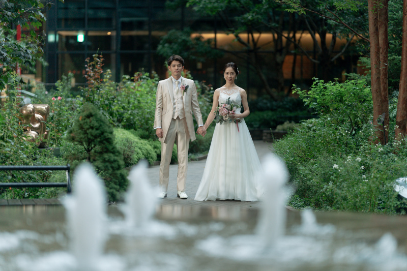 雨の日のロケーションフォト