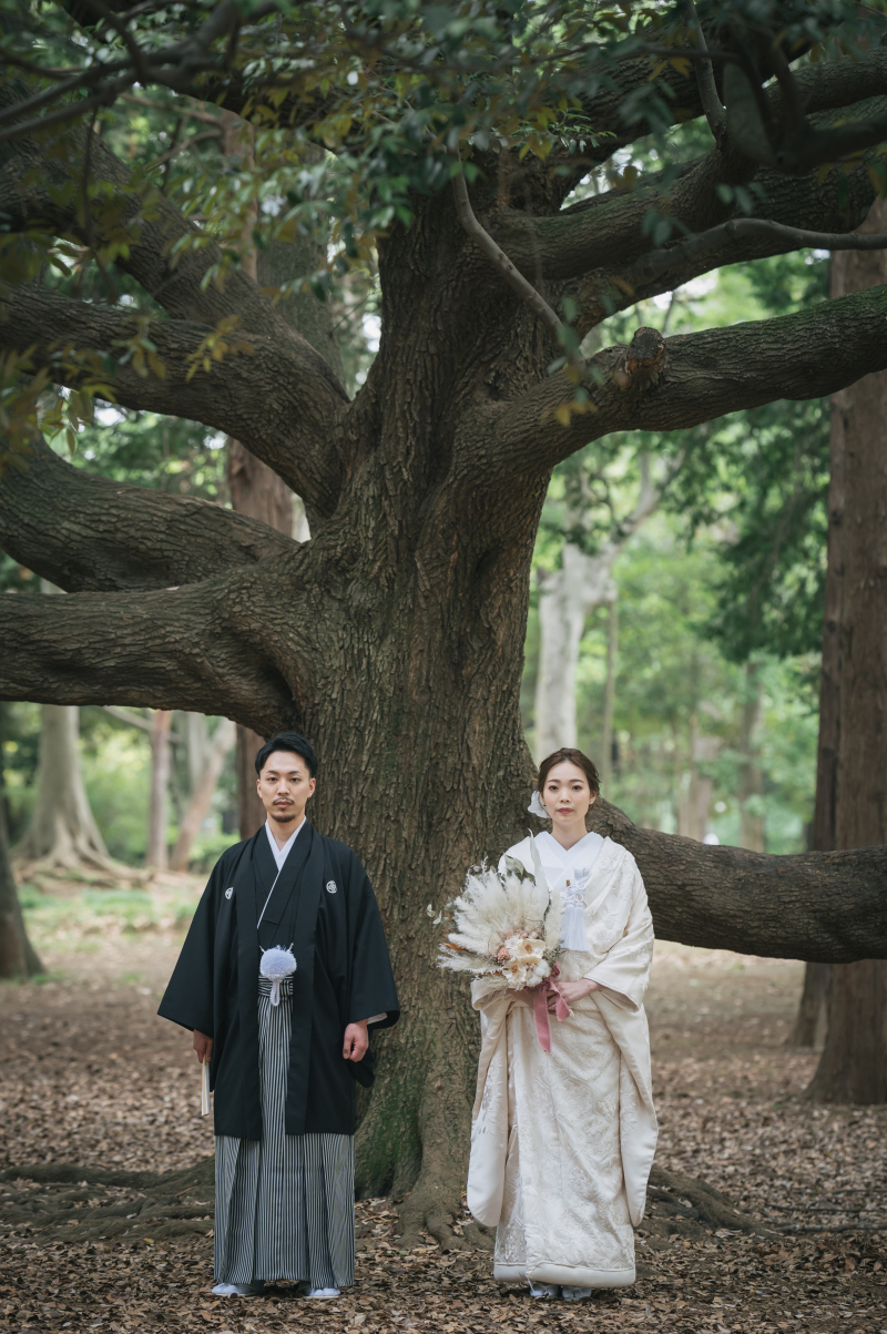 まずはおふたり並んで