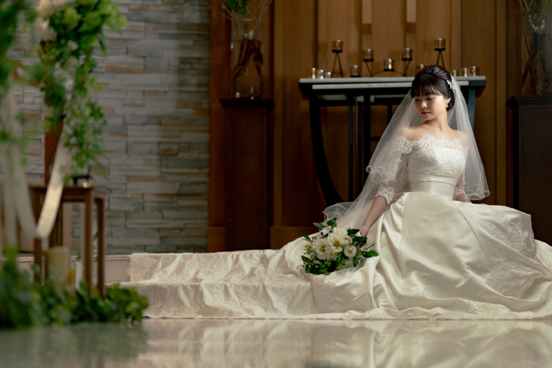 新婦様のソロショット