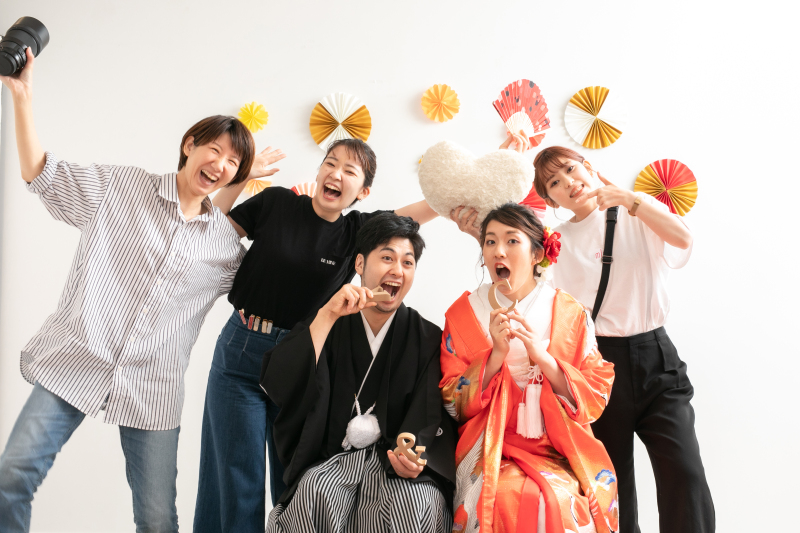 笑顔あふれるフォトウエディングを