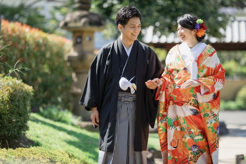 夏のロケーションフォト（洋装和装各1着）