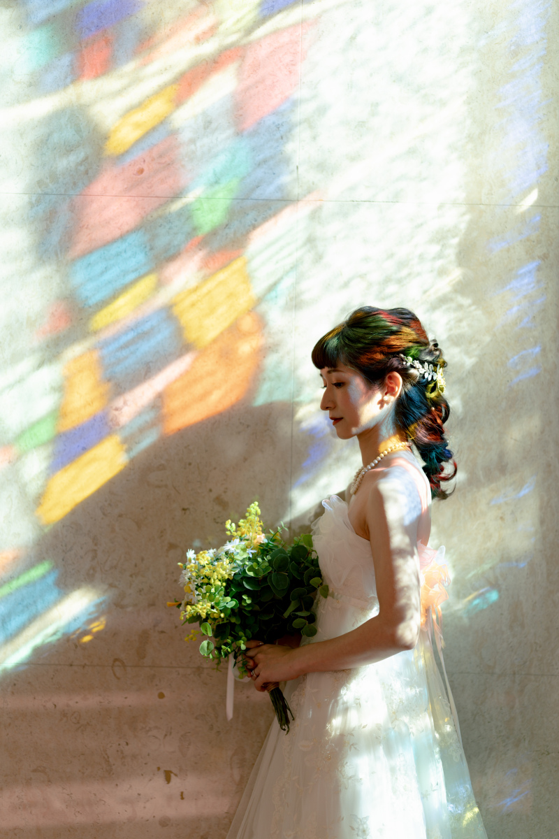 きらめくステンドグラス