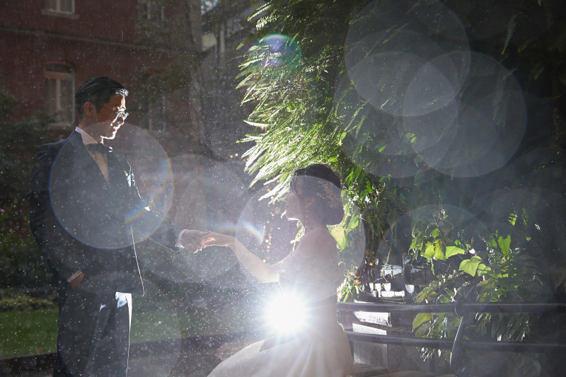 雨の日のナイトフォト