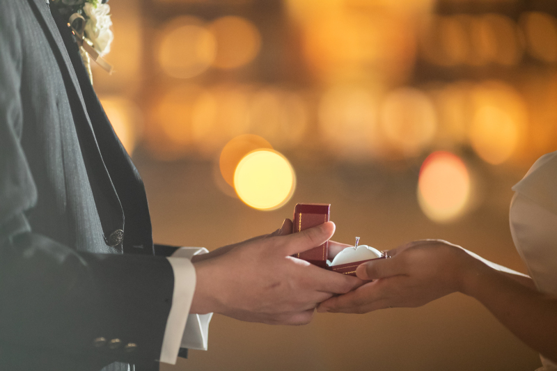 最後はロマンチックに