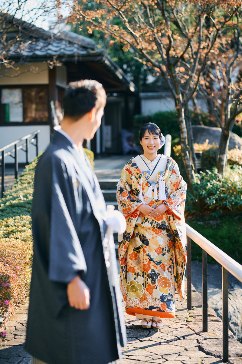 お散歩しながら