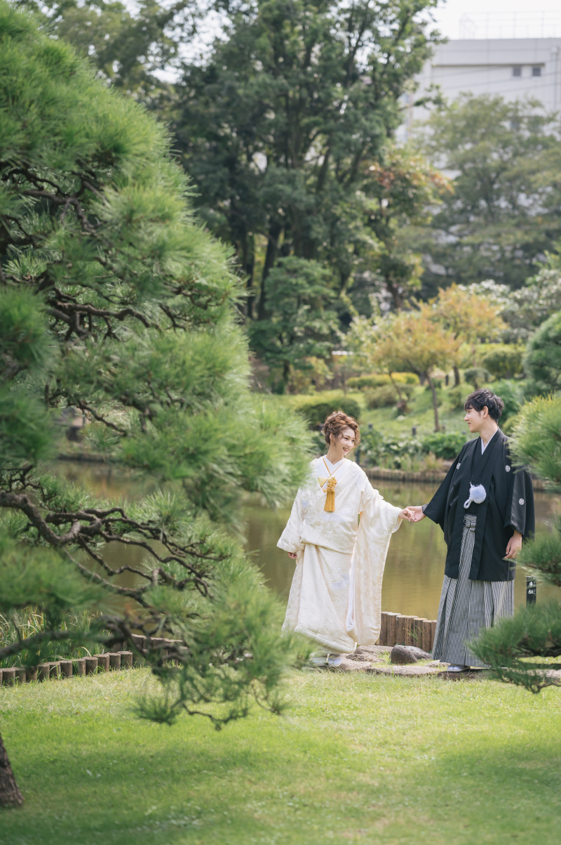 お散歩しながら